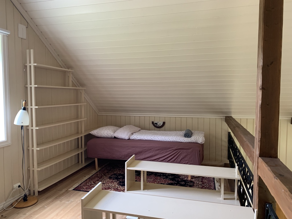 Åpen hems med to enkeltsenger i Bryggerhuset