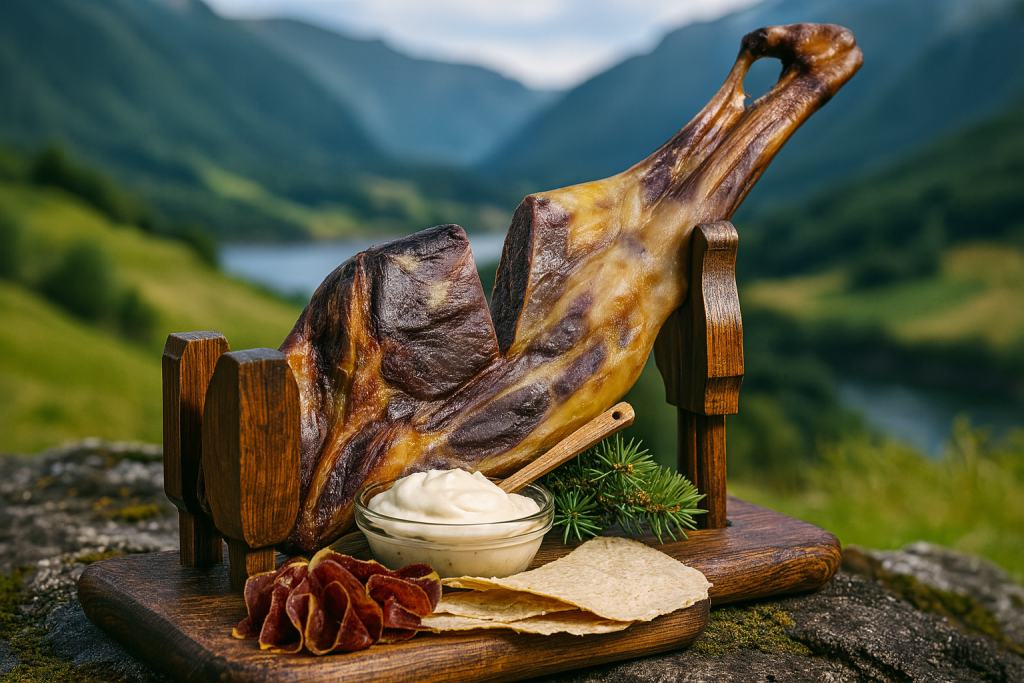 Spekemat produsert med tid, ro og presisjon – økologisk og håndverksbasert.