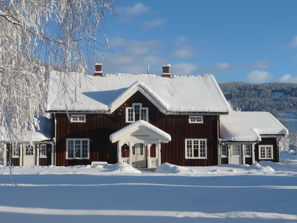 Våningshuset - vinter