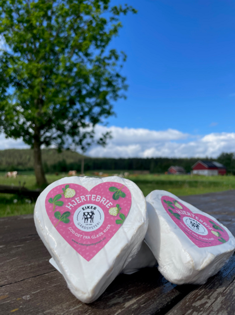 Vårt nyeste produkt, hjertebrie!