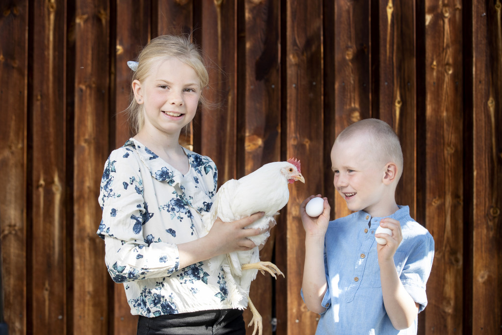 Linnea og Fredrik, 11. generasjon på Galåvolden Gård.