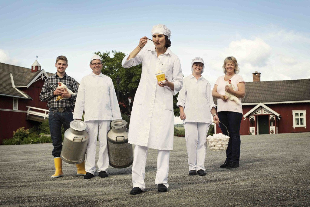 Bamsrudlåven er en liten familiebedrift.