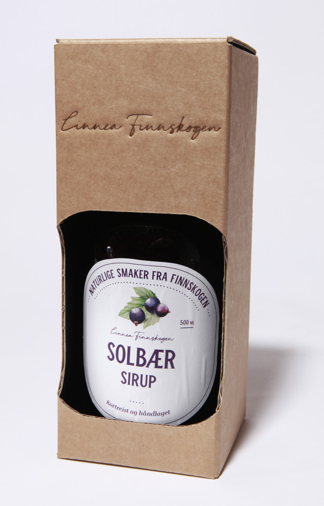 Solbærsirup, Finnskogens Kir Royale
Brukes å kalde og varme drikker - og som smaksetter i diverse retter.
Den har mottatt Spesialitetsmerket.