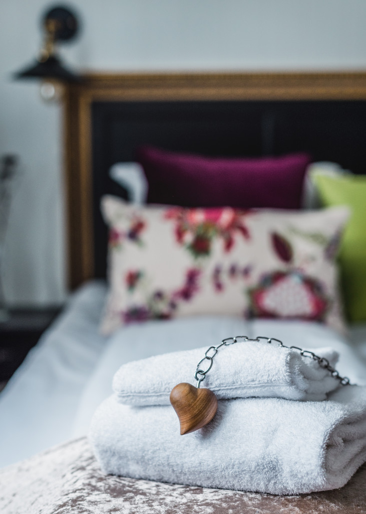 "It's all in the details" - detaljer frå hotellrom i Reiskapshuset