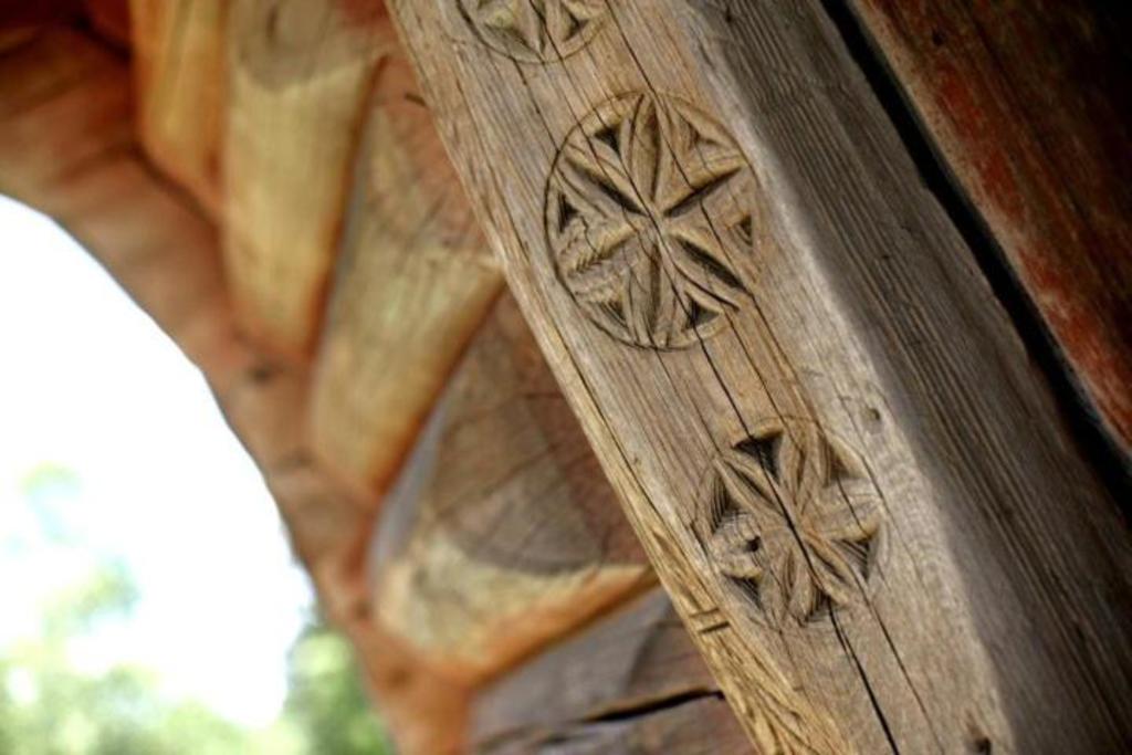 Detalj fra Sevleloftets beiteskier.