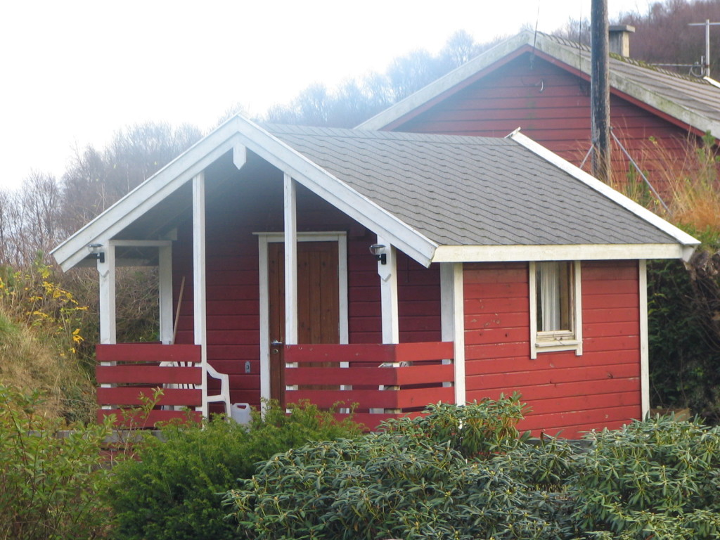 Hytte 10m2 4 sengeplassar
