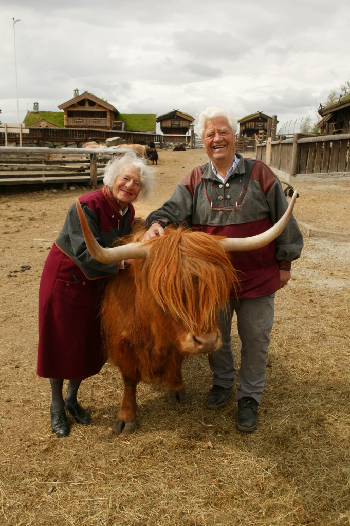 Edvin og Eva - de som startet Langedrag Naturpark