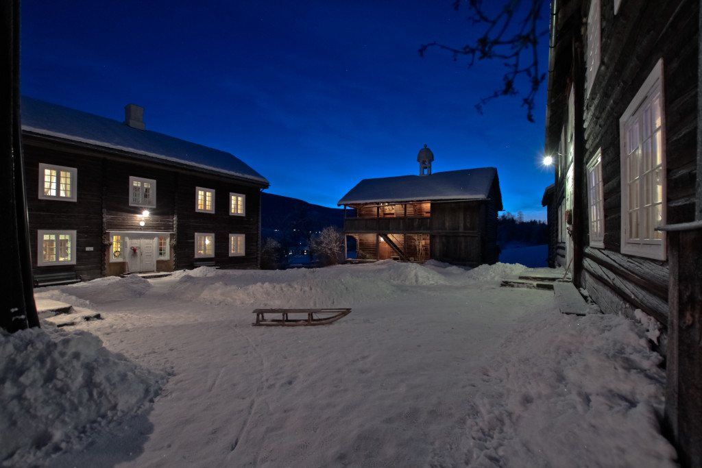 Vinter i inntunet