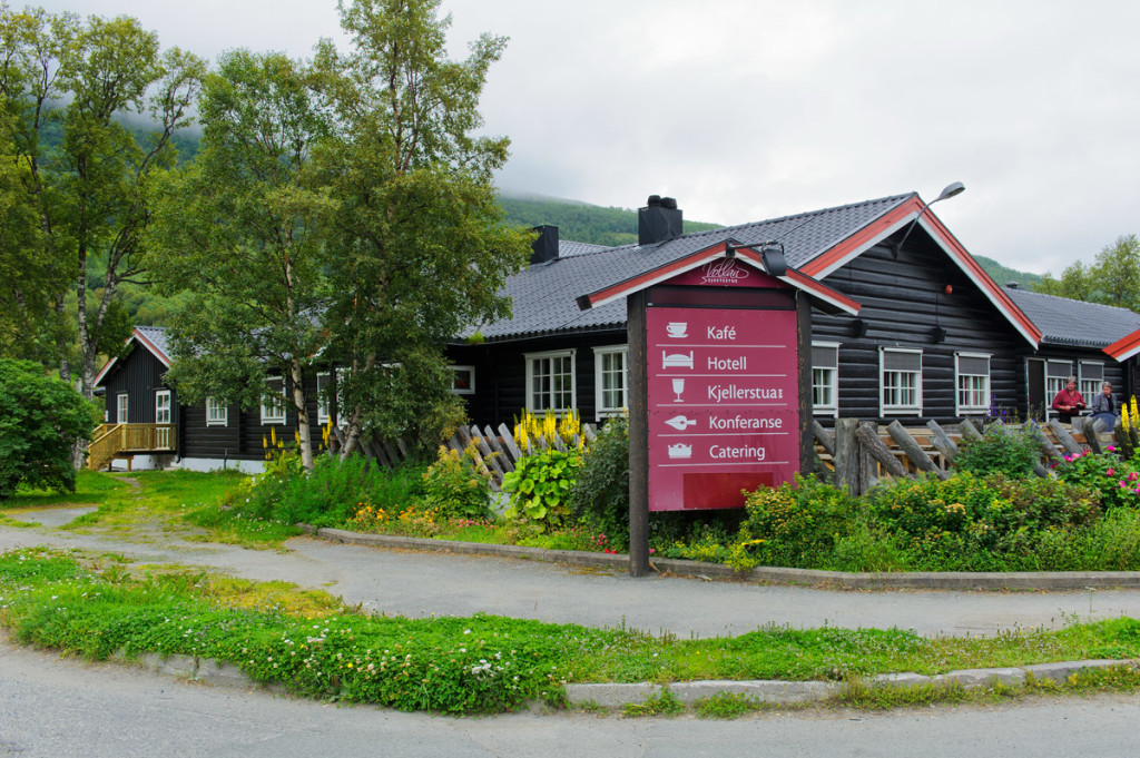 Utealtanen på Vollan Gjestestue