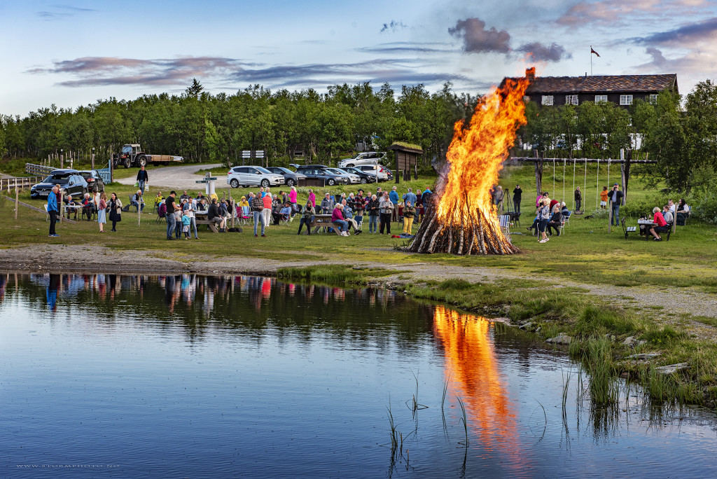 St Hans og Olsok-feiring hvert år