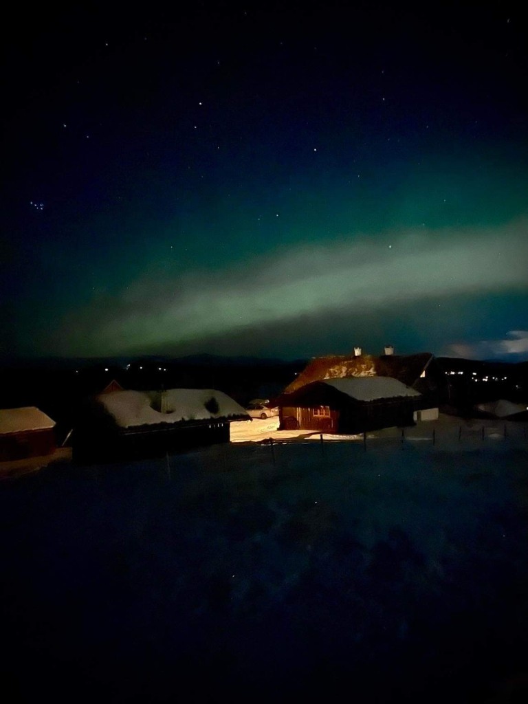 Nordlys over setra