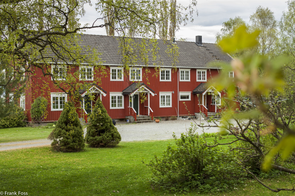 Kvam Østre heter gården der bryggeriet ligger
