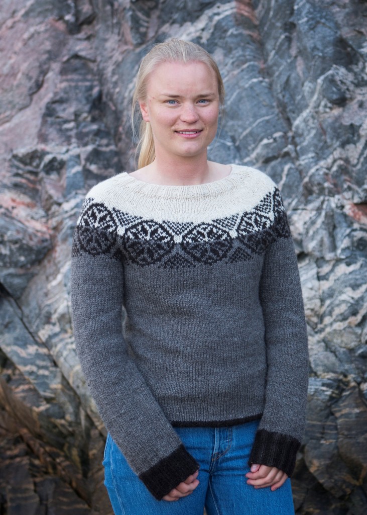 Mønsteret til "Vilja" er laga av Hilde Stenmark Kvennes.
