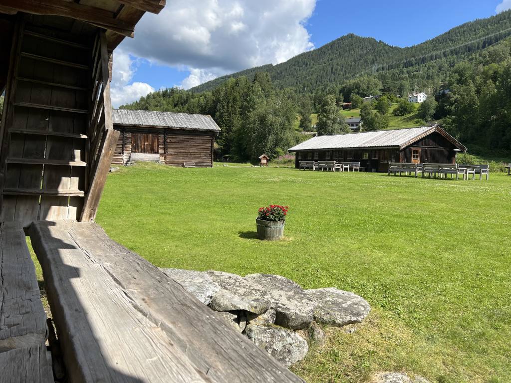 Utsikten fra Sevleloftet.