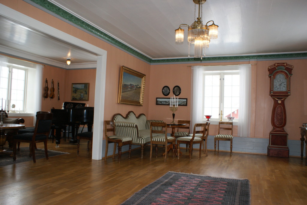 Fra hovedhusets stue