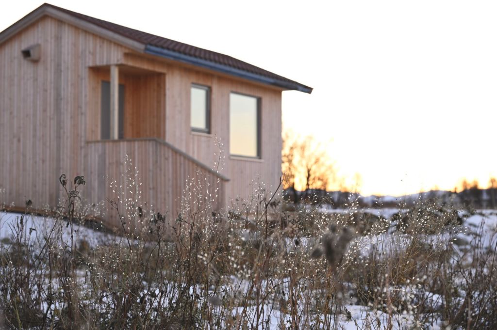 Den nye panorama hytta som virkelig setter deg i kontakt med naturen rundt.