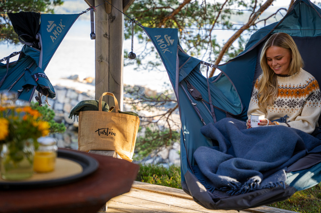 Opplevelser i hengekøye på Tustna Ladestasjon