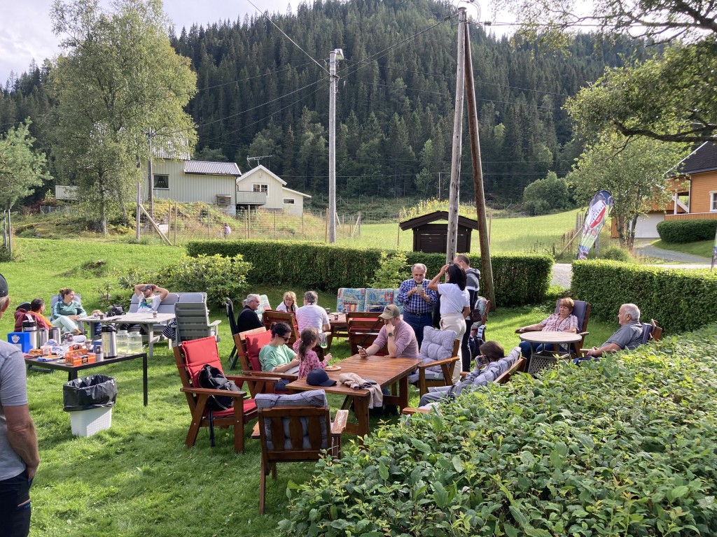 Cruiseturister på besøk