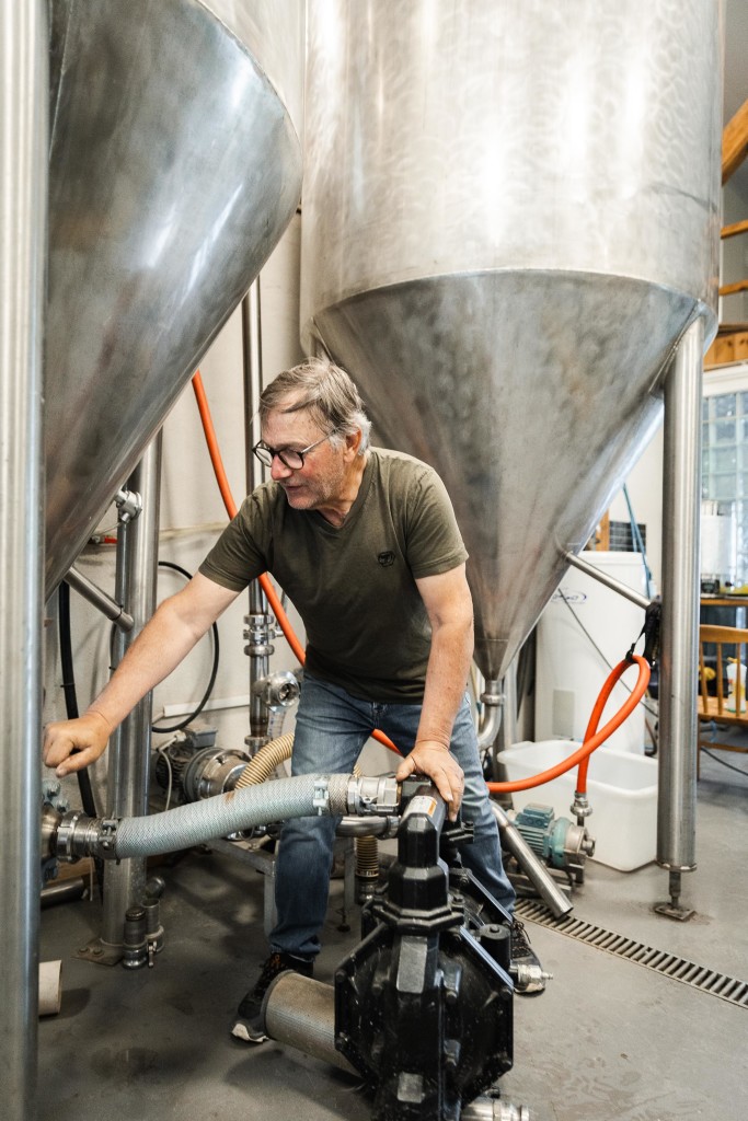 Overføring av  malt fra steeping til spiring
