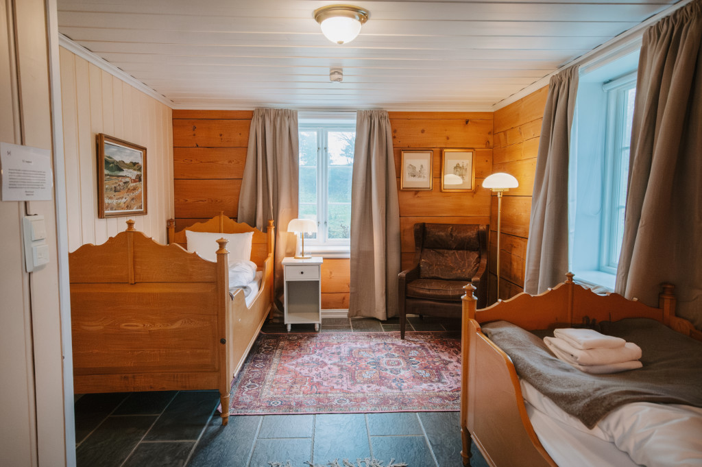 En av rommene i smia