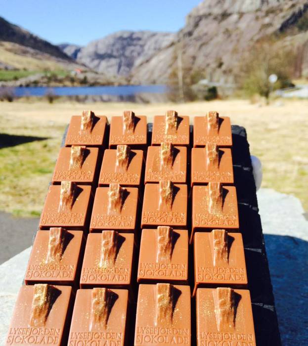 Lysefjorden Sjokolade HANEN no