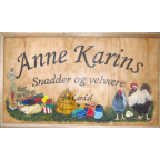 Logo til Anne Karins Snadder