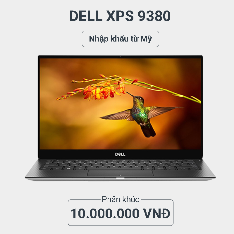 Dell XPS 9380 gia re - Laptop van phong cao cap Dell XPS 9380 gia re - Laptop van phong cao cap
