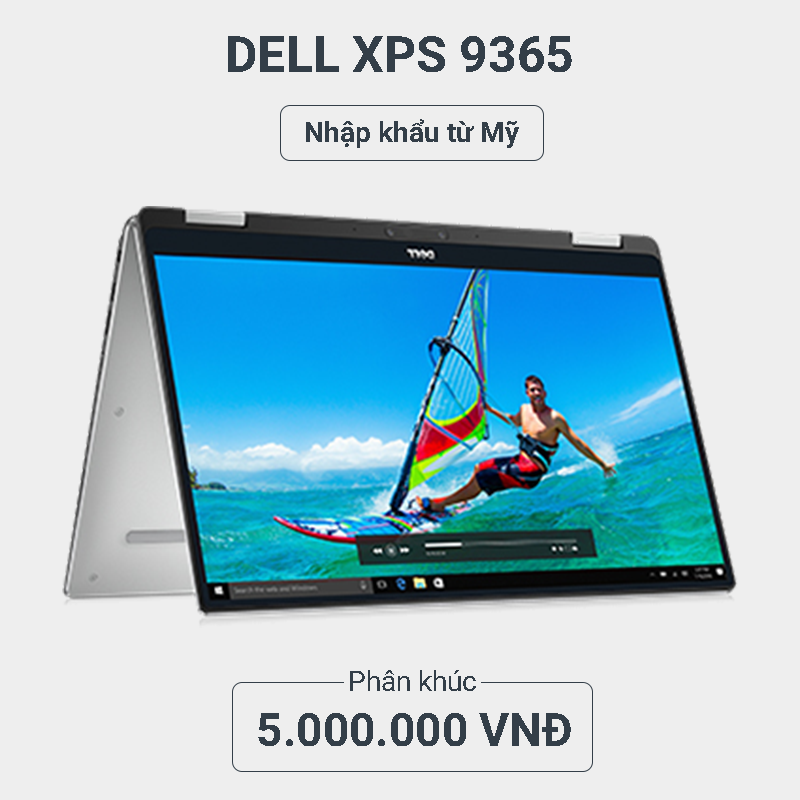 Dell XPS 9565 - Laptop van phong cao cap Dell XPS 9565 - Laptop van phong cao cap