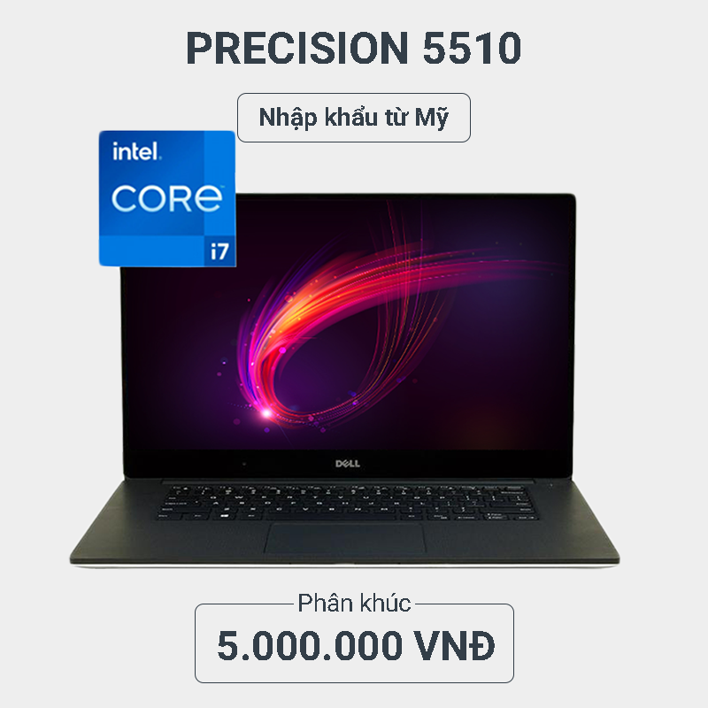 Dell Precision 5510 gia re - Laptop Do Hoa cao cap Dell Precision 5510 gia re - Laptop Do Hoa cao cap