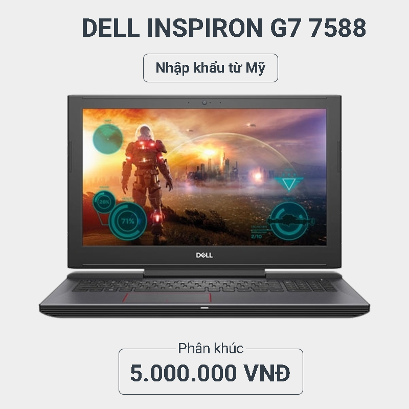 Dell Inspiron G7 7588 Laptop Gaming Gia Re hanoilaptop.com Dell Inspiron G7 7588 Laptop Gaming Gia Re hanoilaptop.com
