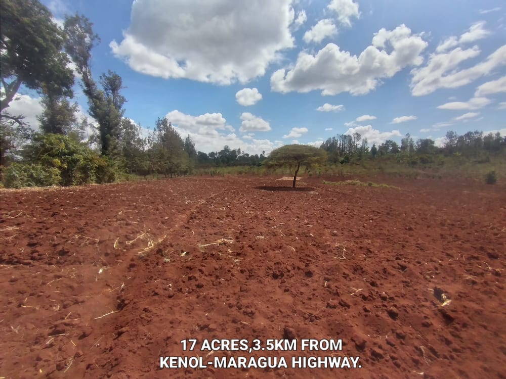 Land for sale in Kenol-Maragua highway