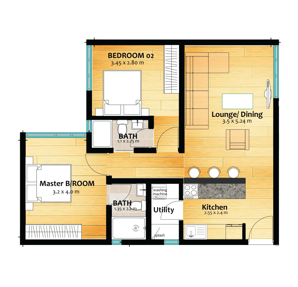 Apartment for sale in Githuri Road, which is adjacent to 6th Parklands Avenue