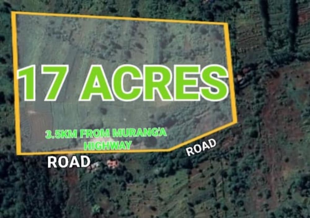 Land for sale in Kenol-Maragua highway