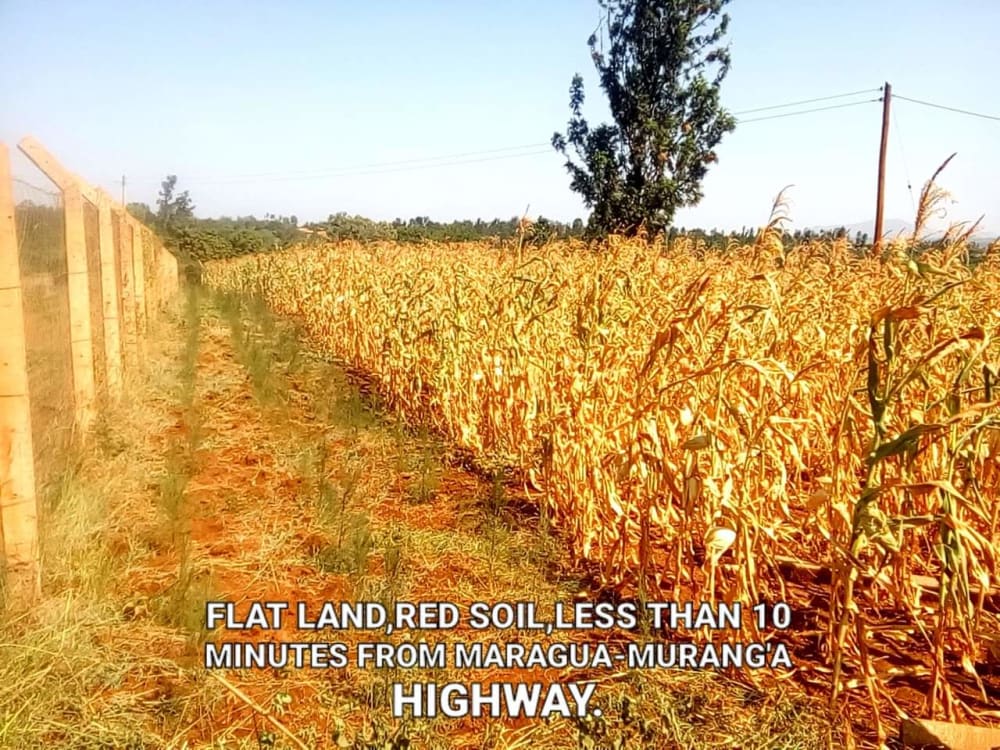 Land for sale in Maragua - Murang'aCounty
