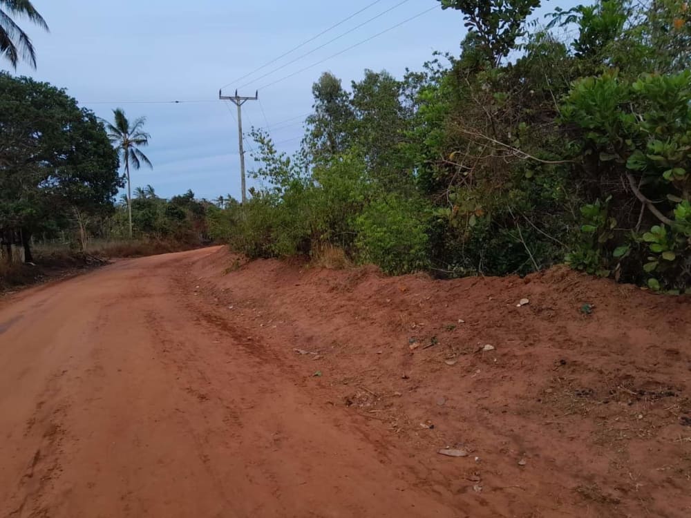 Land for sale in Kwale mtwapala