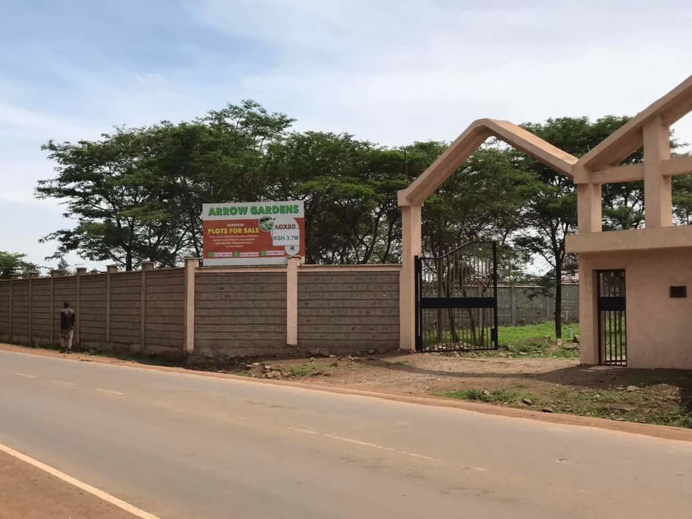 Land for sale in Kenyatta Road