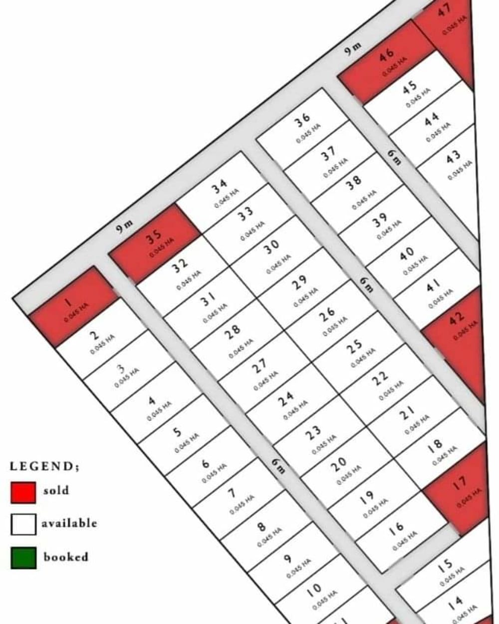 Land for sale in Diani