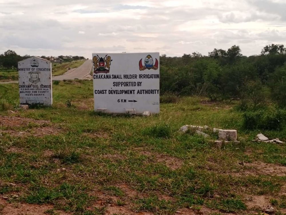 Land for sale in Malindi
