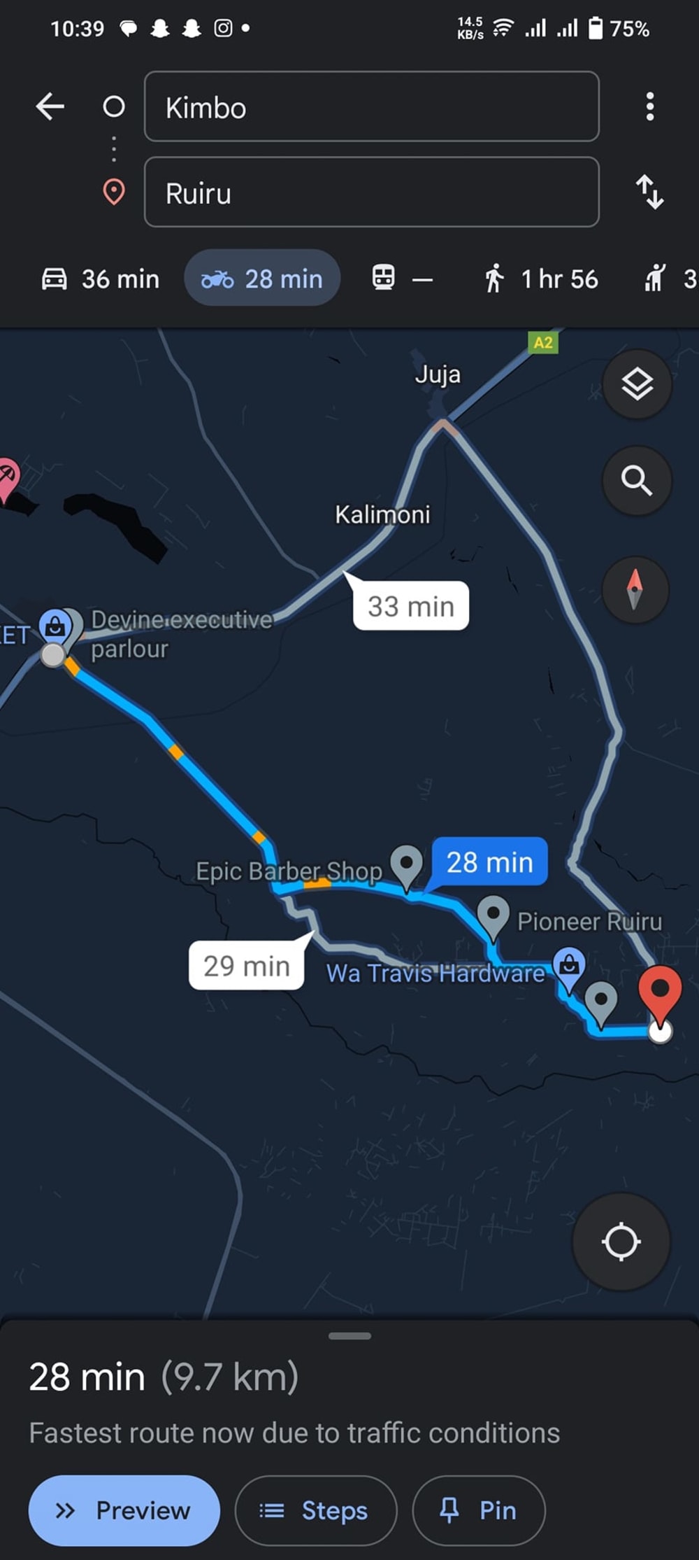 Land for sale in Ruiru