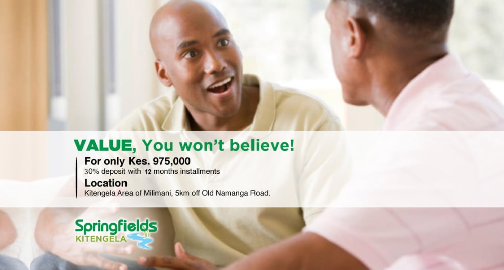 Land for sale in  9km from Kitengela Township