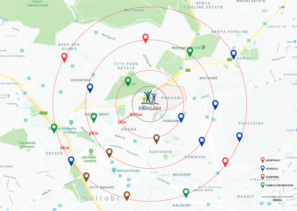 3 bedroom Apartment for sale in Pangani