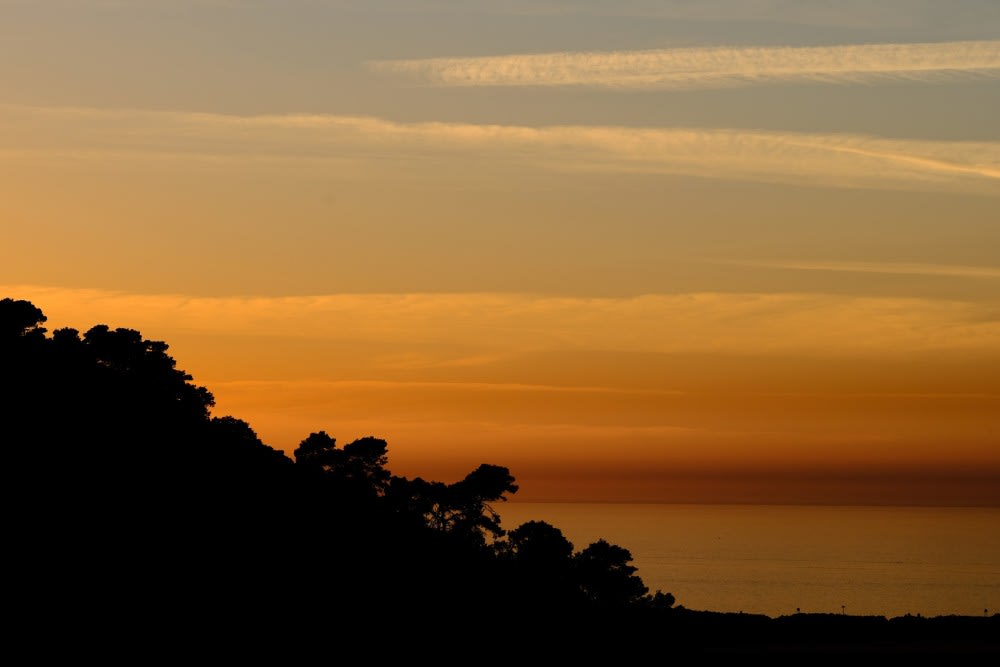 שקיעה ברכס אצבע