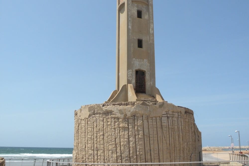 המגדלור הישן של נמל תל אביב