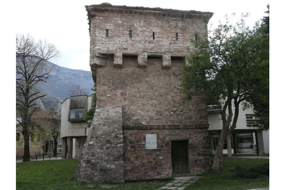 מגדל קורטפשובה מהמאה ה־17