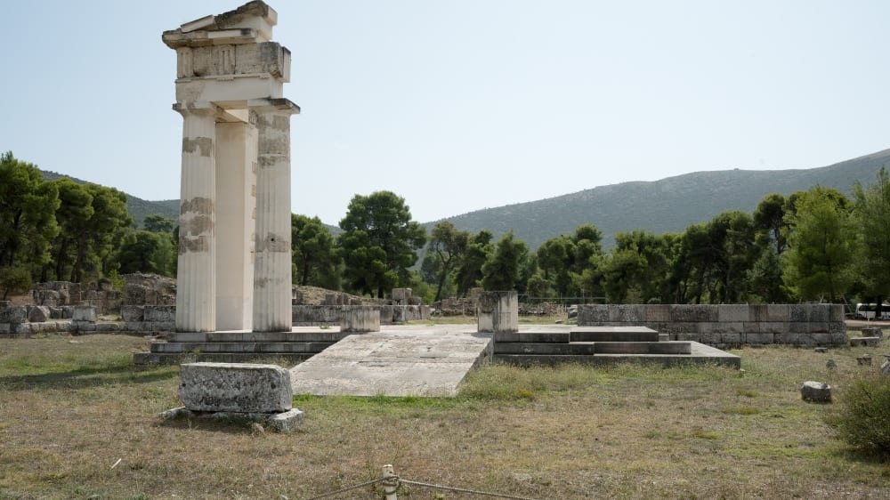 המקדש של אֶסקֶלֶפּיוּס