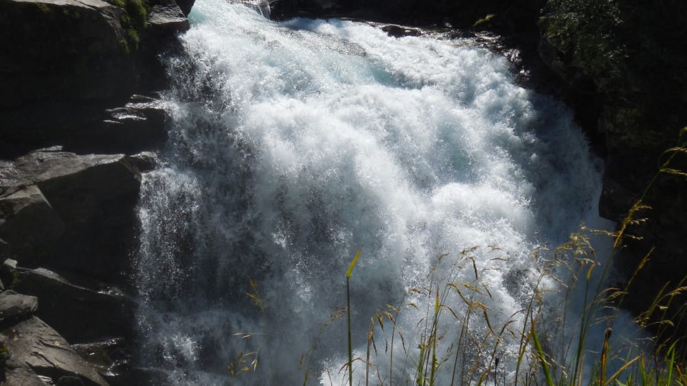 מפל קרימְל - המפל האמצעי