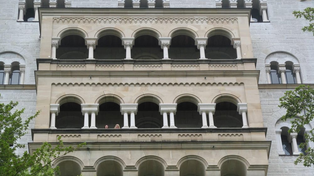 פרט מתוך טירת נוֹישְוואנְשטָיין