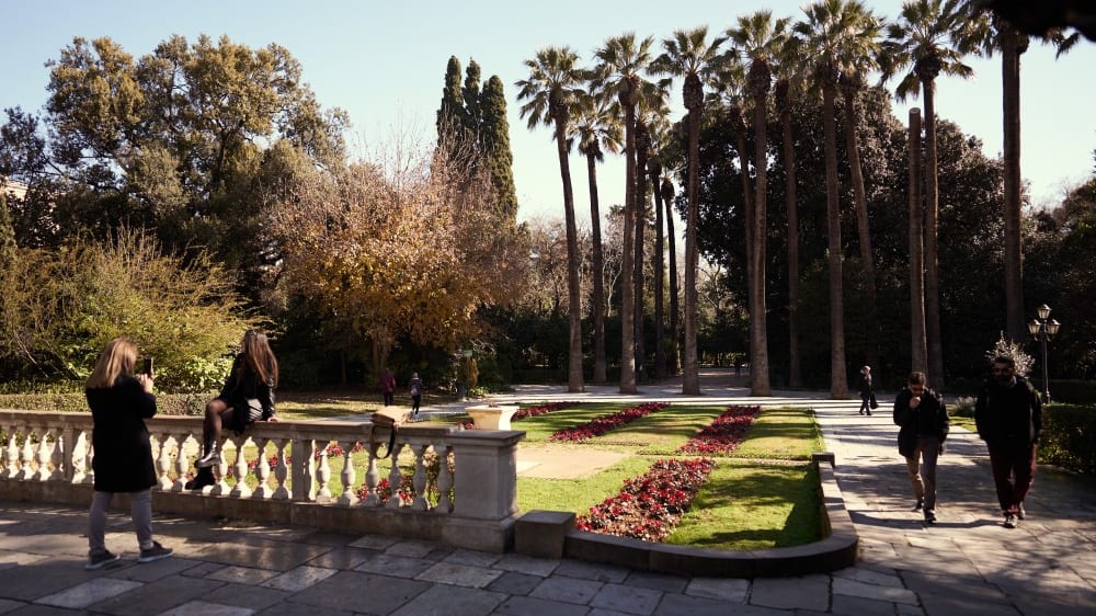 הכניסה לגן הלאומי באתונה