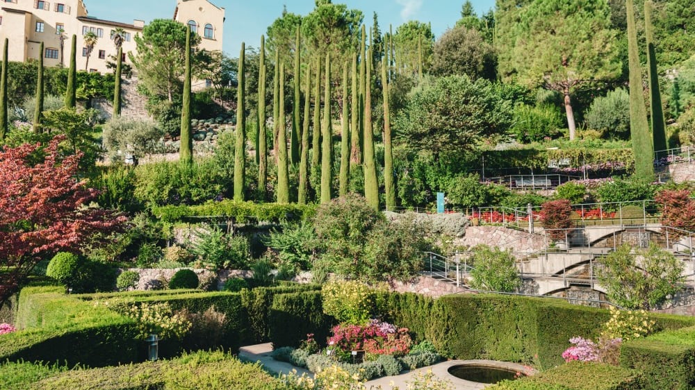 הגנים של טירת טרָאוּטמָנסדוֹרף