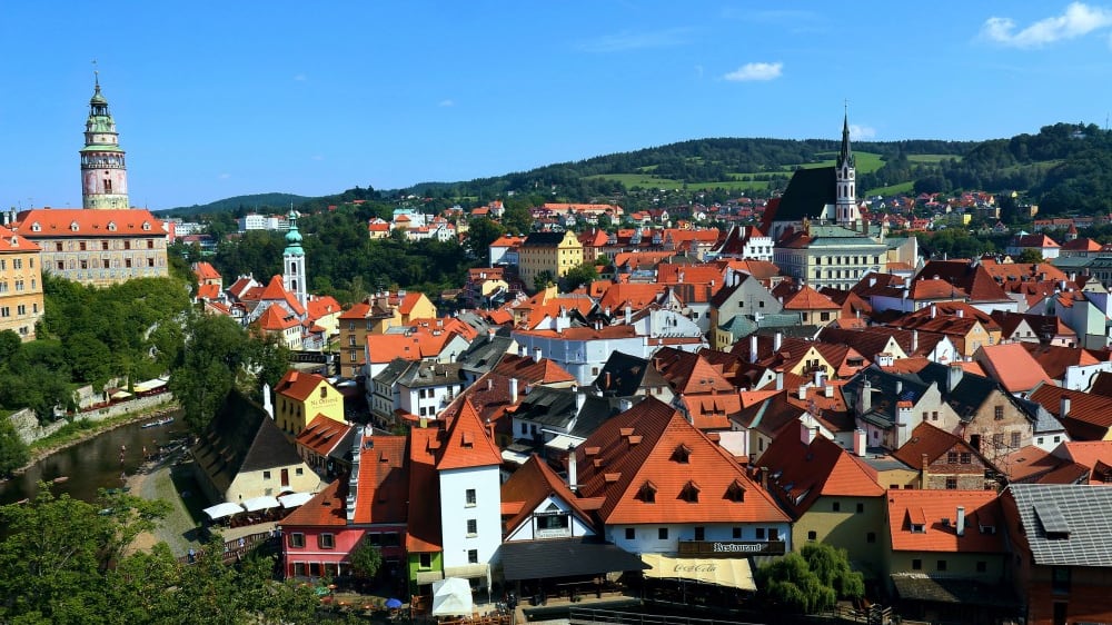 קו הרקיע של צסקי קרומלוב